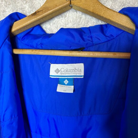 Columbia Light Winter Jacket Blue Size 2X - Picture 6 of 7